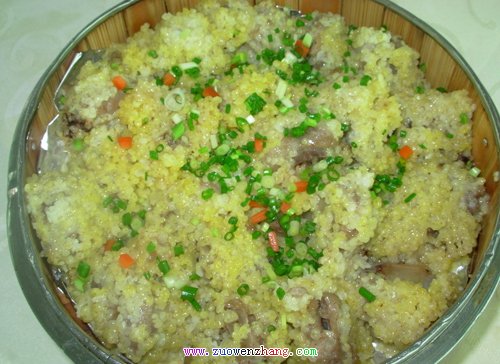 DIY小米蒸排骨 DIY小米蒸排骨